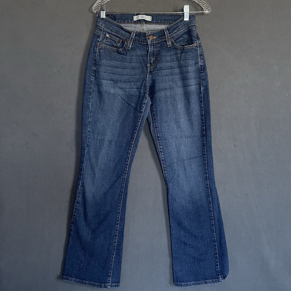 Levis 529 Curvy Bootcut Womens 6 /26x30 Wpl-423 Blue Wiskering‎